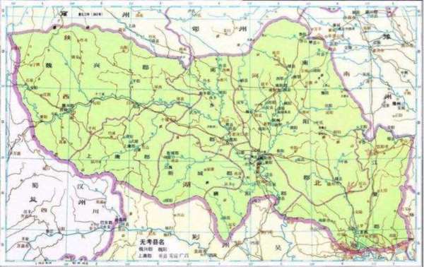 三国荆州九郡是指的哪九郡(含地图)?